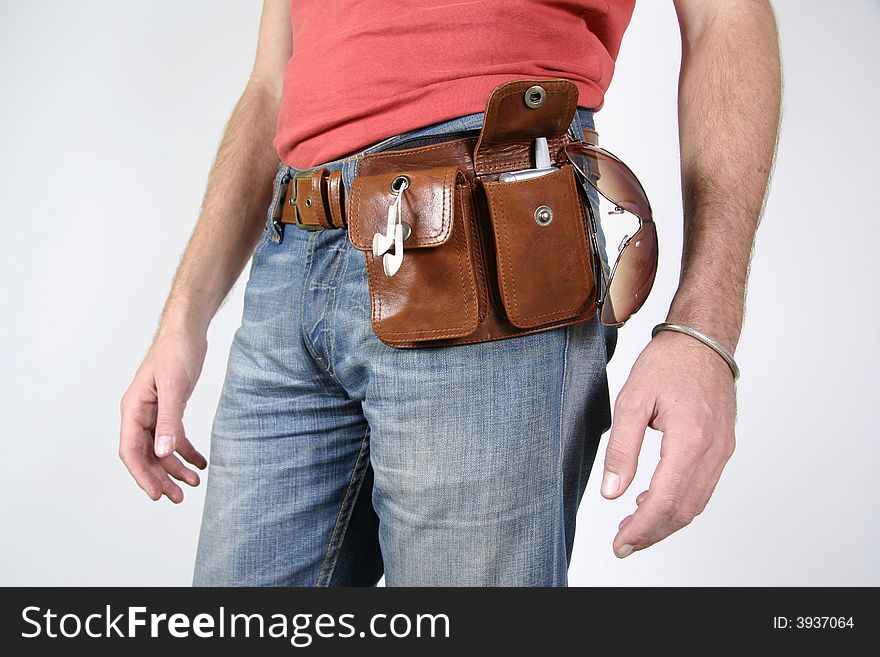 Male Belt Bags Pouches