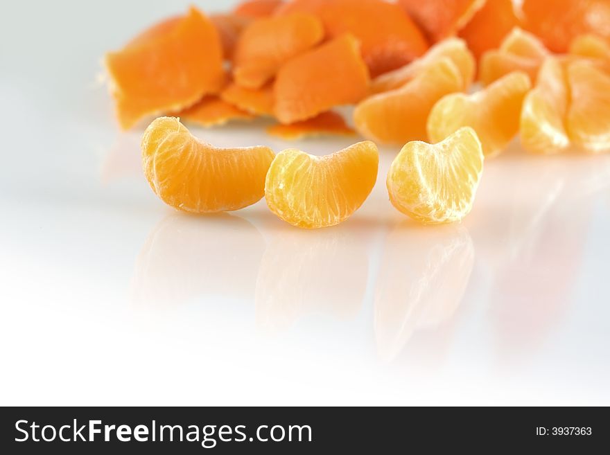 Image from fruits series: mandarins