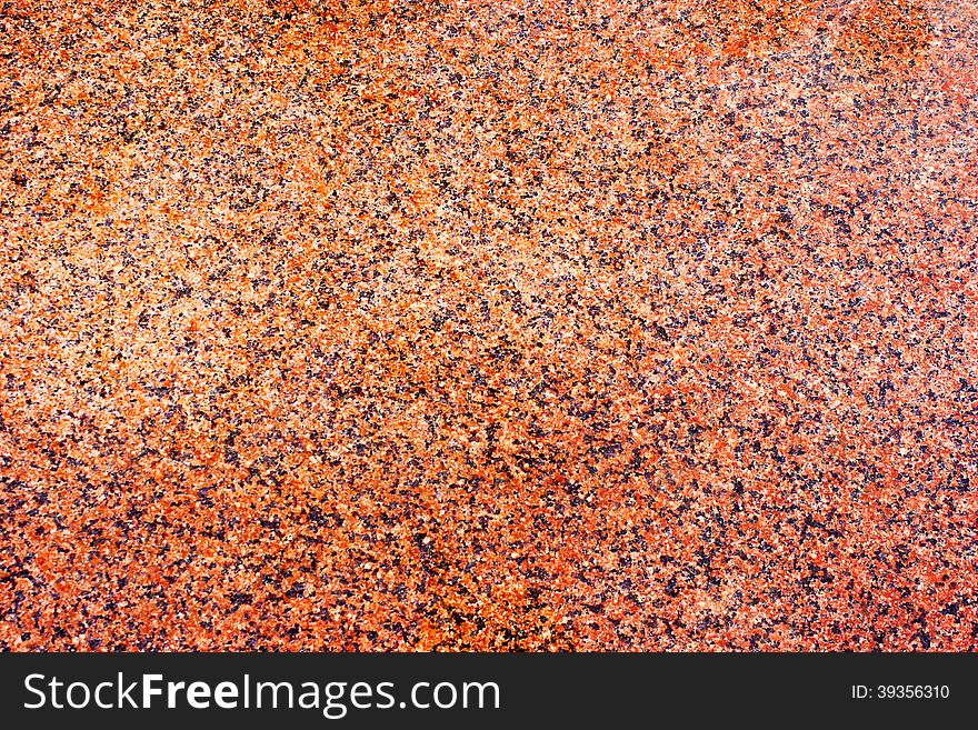 Orange marble surface as the texture and background