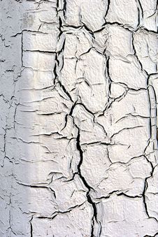 Cracked Paint Royalty Free Stock Photography Cracked Paint Royalty Free Stock Photography