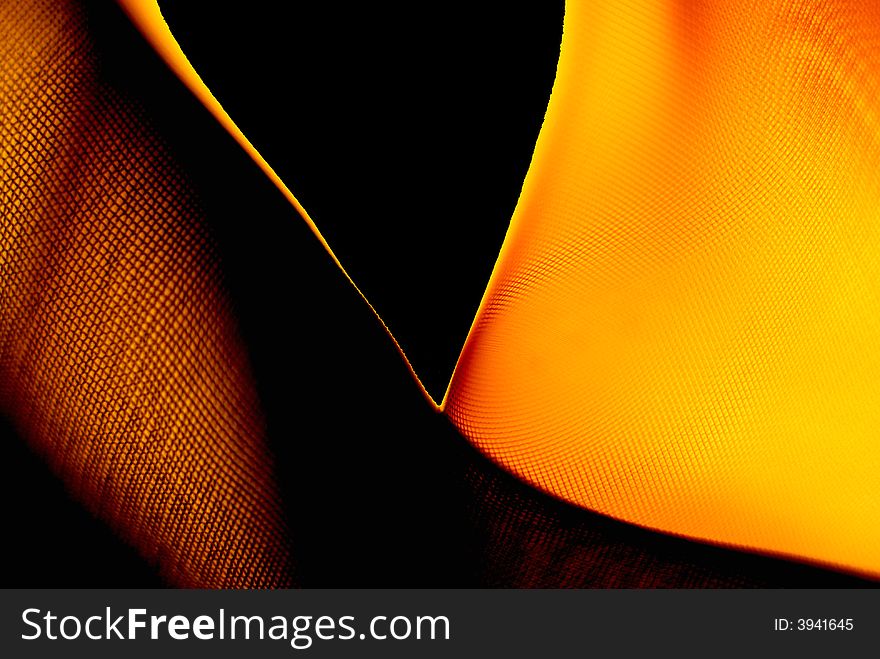 Staged photo to abstract theme