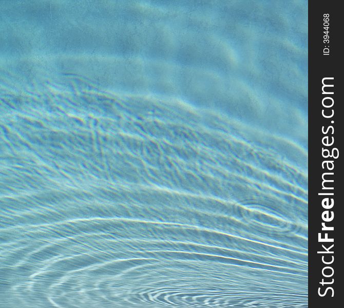 Water Ripples In Pool