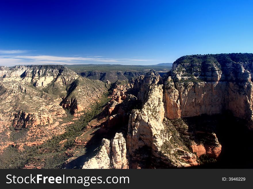 The area of Sedona Arizona USA. The area of Sedona Arizona USA