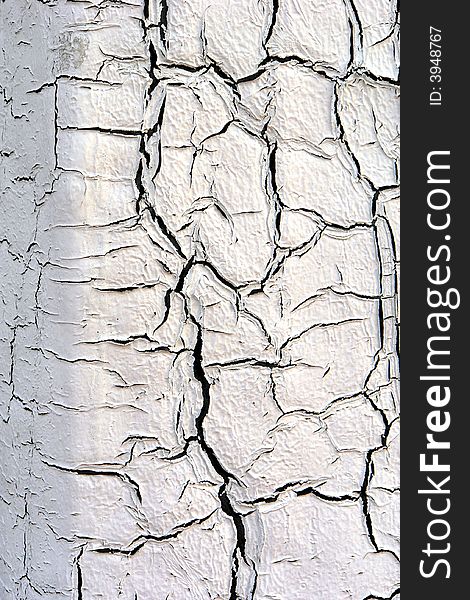 Abstract background image of old cracked paint on wall