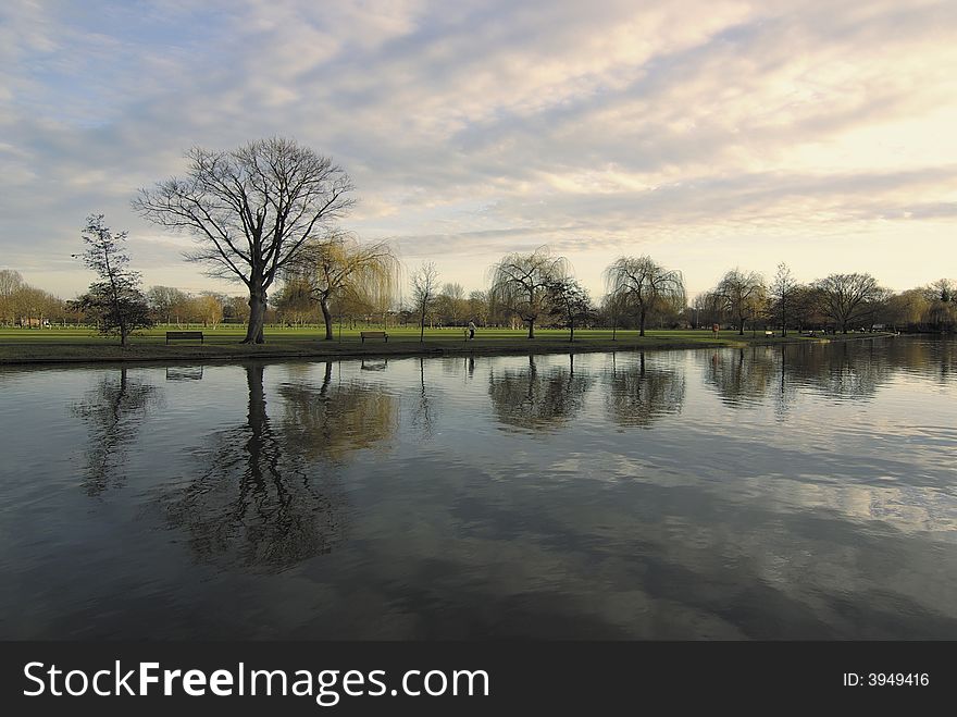 The River avon at stratford-upon-avon.