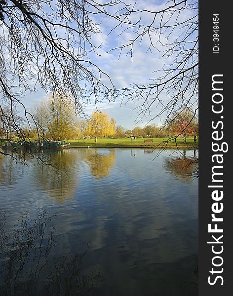 The River avon at stratford-upon-avon.