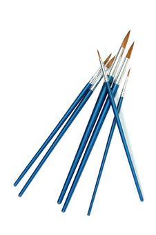 Set Of New Brushes Royalty Free Stock Photography Set Of New Brushes Royalty Free Stock Photography