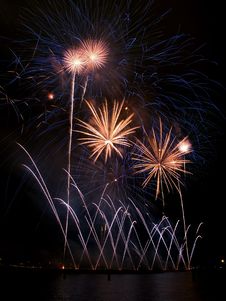 Fireworks Festival, Singapore Royalty Free Stock Photo Fireworks Festival, Singapore Royalty Free Stock Photo