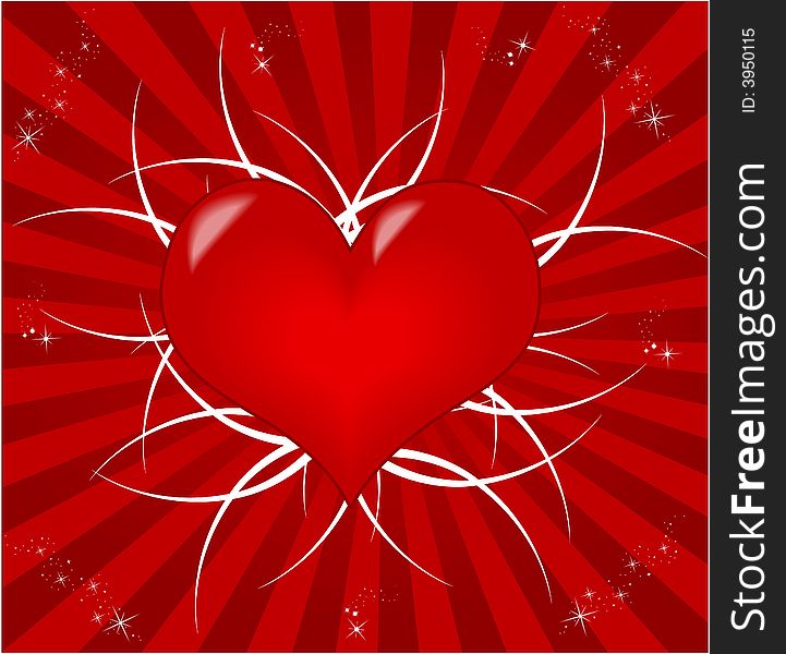 Valentine's Day, abstract background