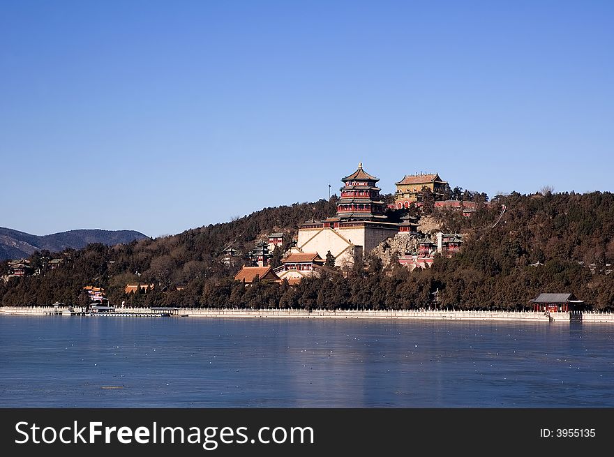 The Summer Palace in winter