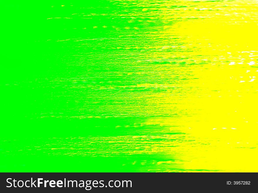 Abstraction on a yellow background