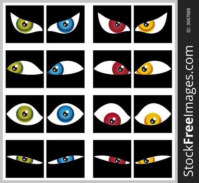 Colors Eyes series