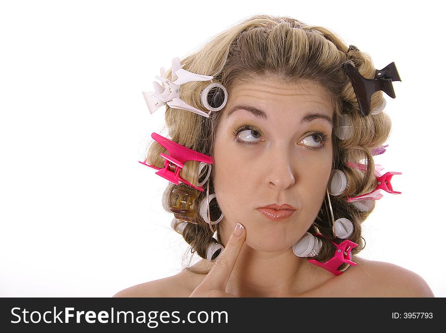 Cutie Pie With Rollers