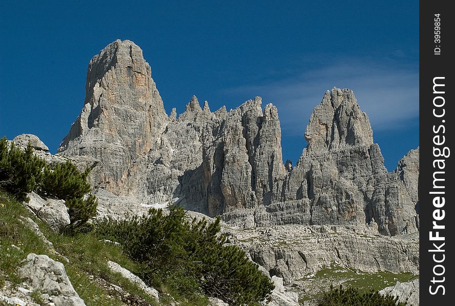 Rock Tower, Brenta Group, Italy
