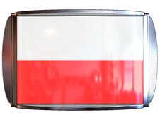 Flag To Poland Royalty Free Stock Image