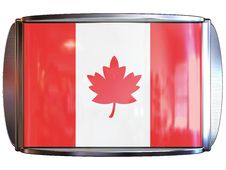 Flag To Canada Royalty Free Stock Image Flag To Canada Royalty Free Stock Image