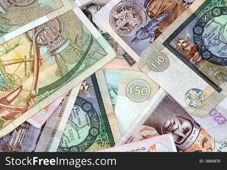 Uk Bank Notes various amounts 10 20 50 5