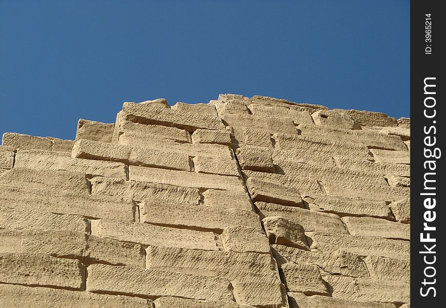 Temple wall Karnak