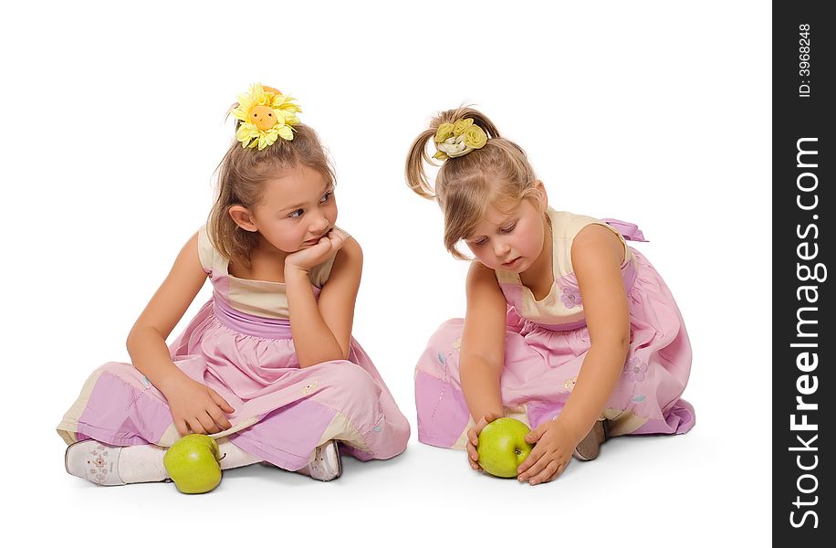 Girls With Apples