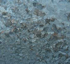 ICE CRYSTALS Stock Photo