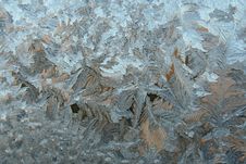 ICE CRYSTALS Royalty Free Stock Photography