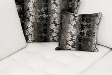 Black Pillows Stock Photo Black Pillows Stock Photo