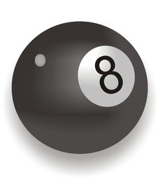 Eight Ball Royalty Free Stock Photos Eight Ball Royalty Free Stock Photos