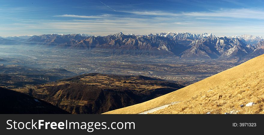 The beautiful mountains near Belluno (North Italy). The beautiful mountains near Belluno (North Italy)