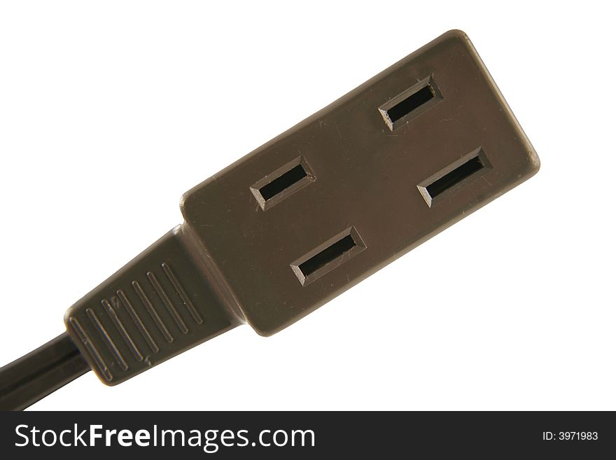 Isolated Electric cord socket