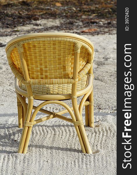 Empty Chair on the beach