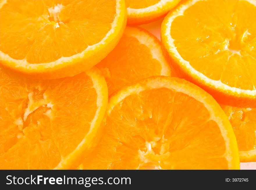 Slices Of Oranges - Background