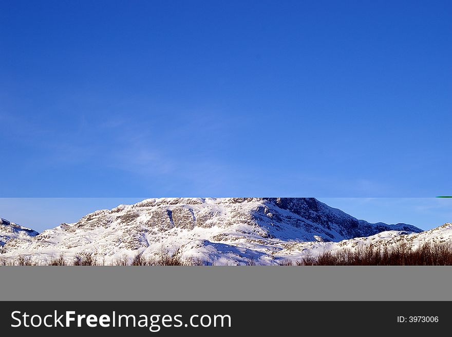 The peak Bitihorn in Jotunheimen in Norway
