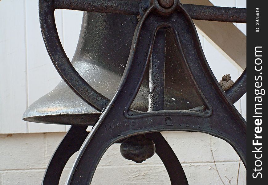 Close-up of an old church bell. Close-up of an old church bell.