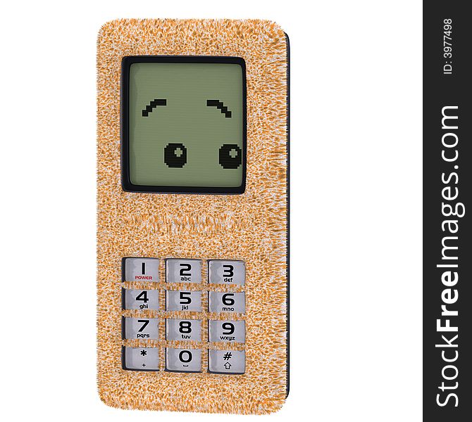 Cartoon Cell Phone