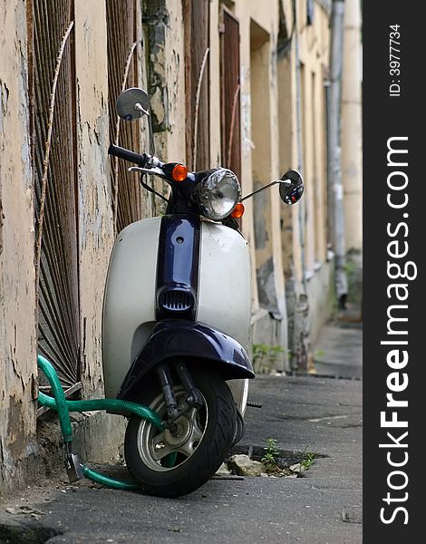 Old scooter