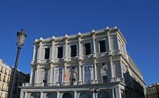 The Opera House Madrid Royalty Free Stock Photo The Opera House Madrid Royalty Free Stock Photo