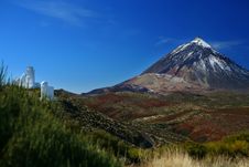 Teide Observatory Royalty Free Stock Photo Teide Observatory Royalty Free Stock Photo