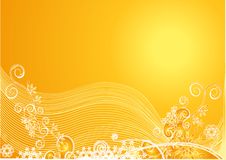 Floral Background Stock Image