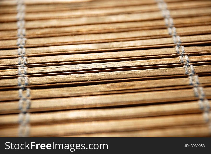 Bamboo table cover details background