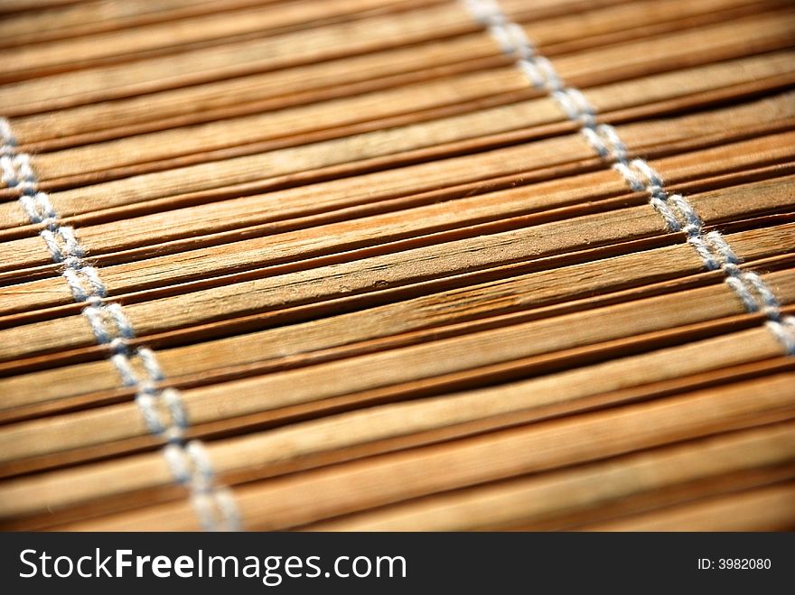 Bamboo table cover details background