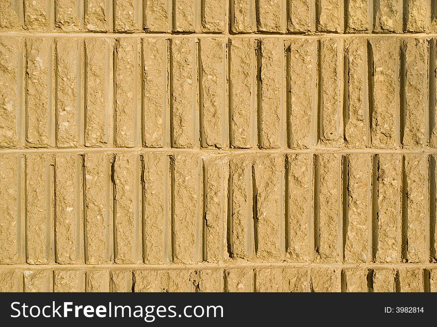 Sand stone wall texture with horizontal orientation