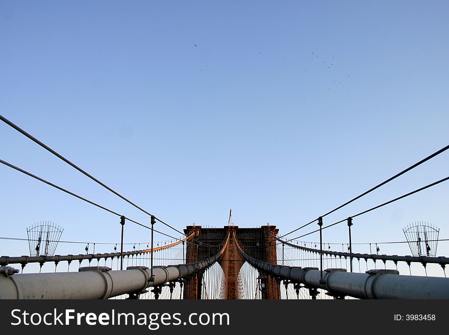 New York City Brooklyn Bridge