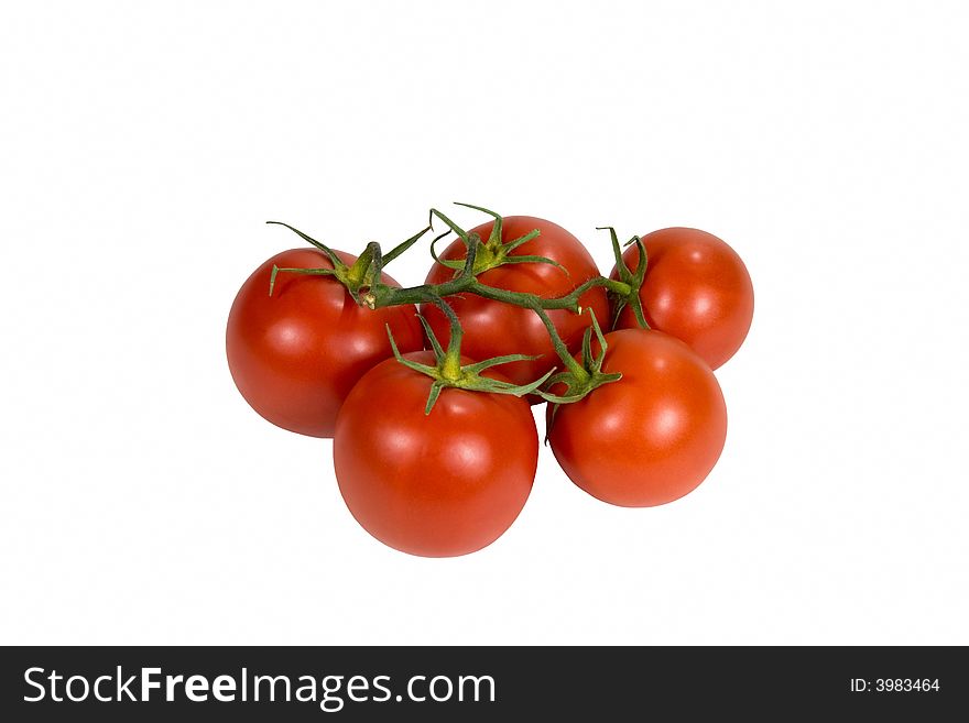 Group of fresh red tomatoes. Group of fresh red tomatoes