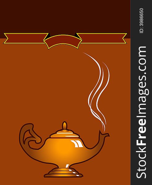 Coffee Label - illustration as vector file