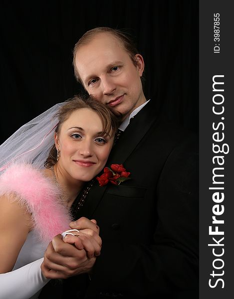 The Fiancee And Bridegroom At A Wedding