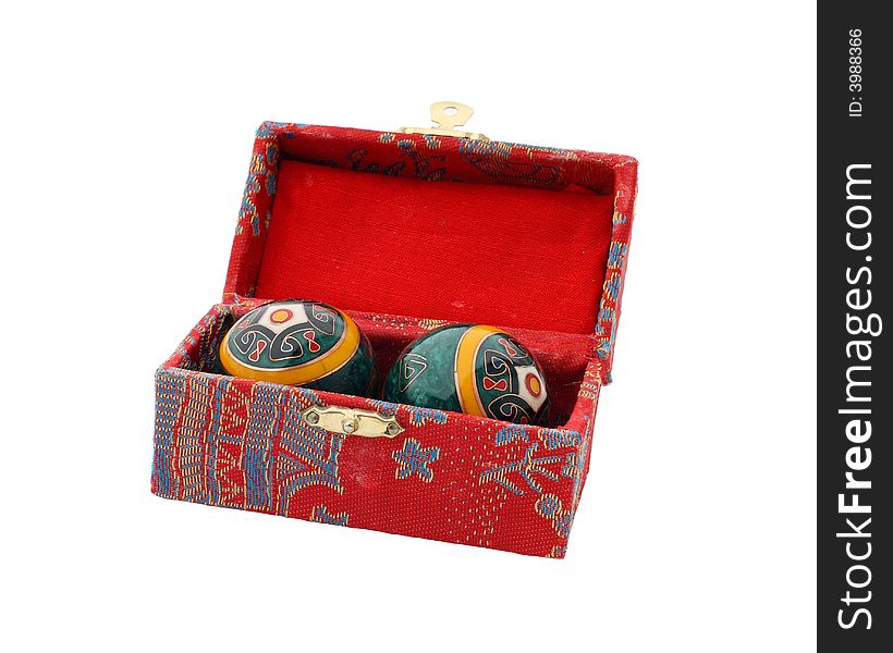 Colourful Tibetan Box