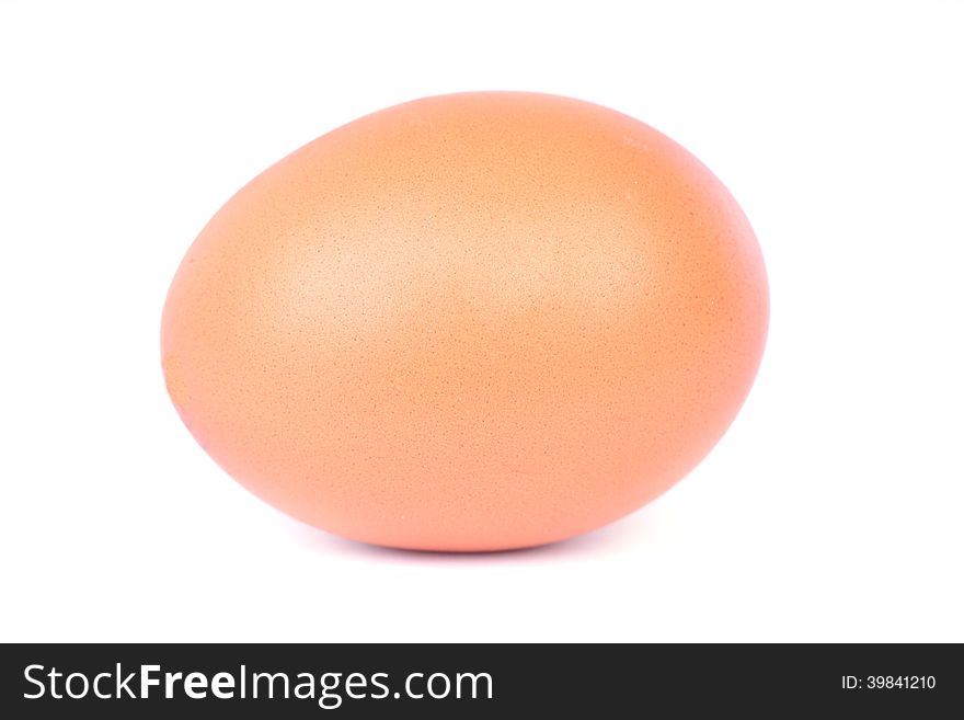 Fresh eggs isolated natural food white