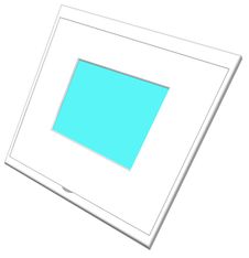 Plastic Picture Slide Frame Stock Photos