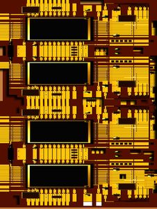Circuit Board Royalty Free Stock Photography Circuit Board Royalty Free Stock Photography