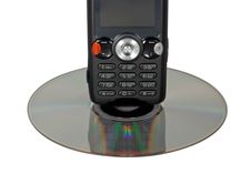 Cellular On Cd 1 Royalty Free Stock Photos Cellular On Cd 1 Royalty Free Stock Photos
